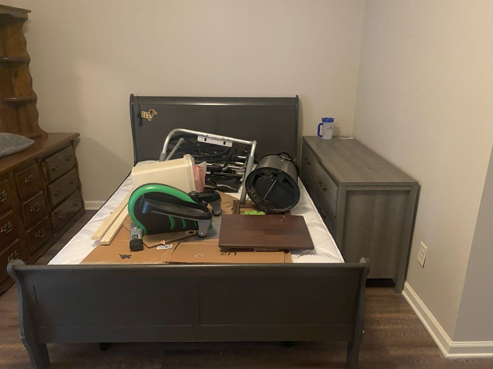 Bedroom Furniture removal - before